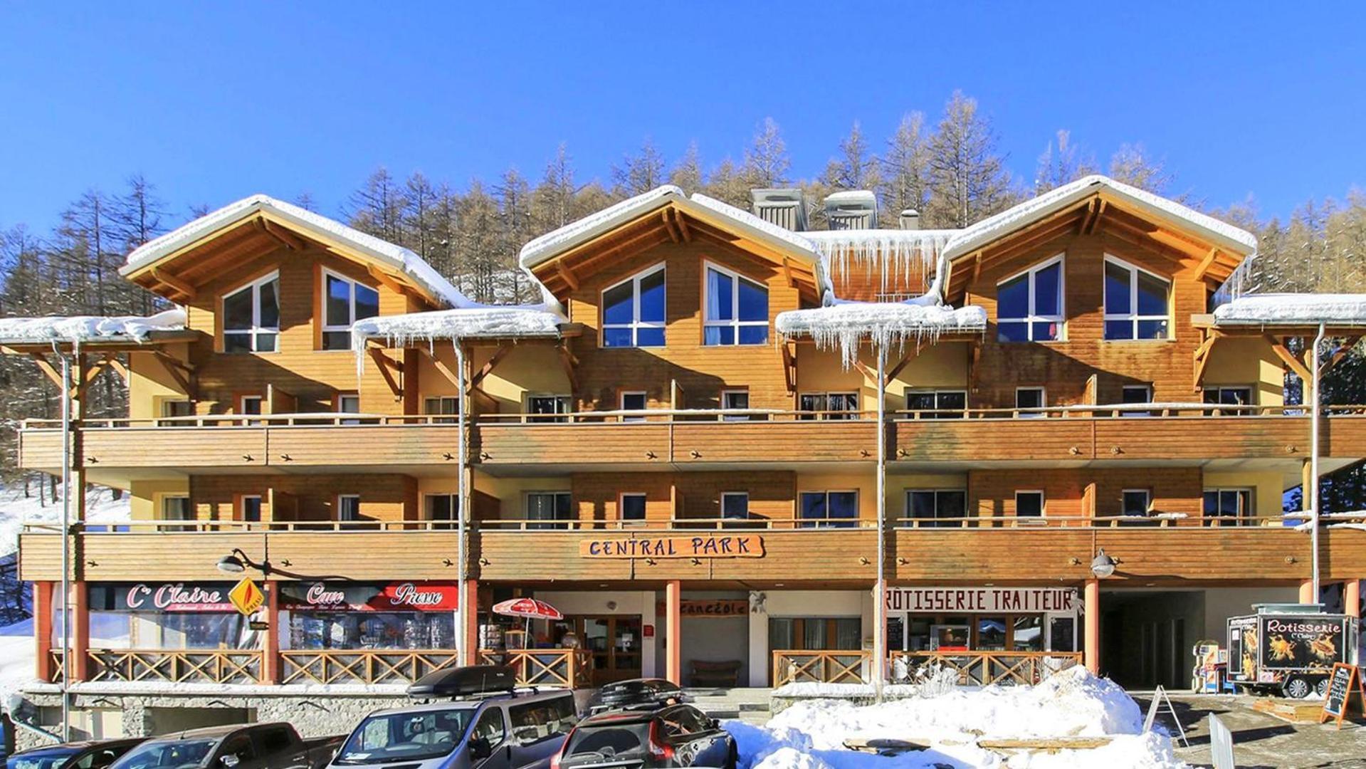 Vacanceole - Residence Central Park Allos Dış mekan fotoğraf