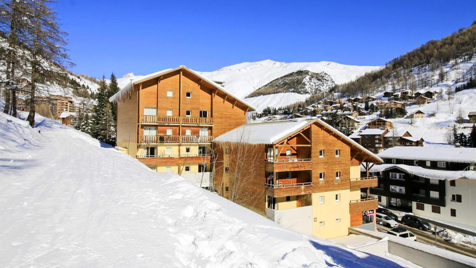 Vacanceole - Residence Central Park Allos Dış mekan fotoğraf