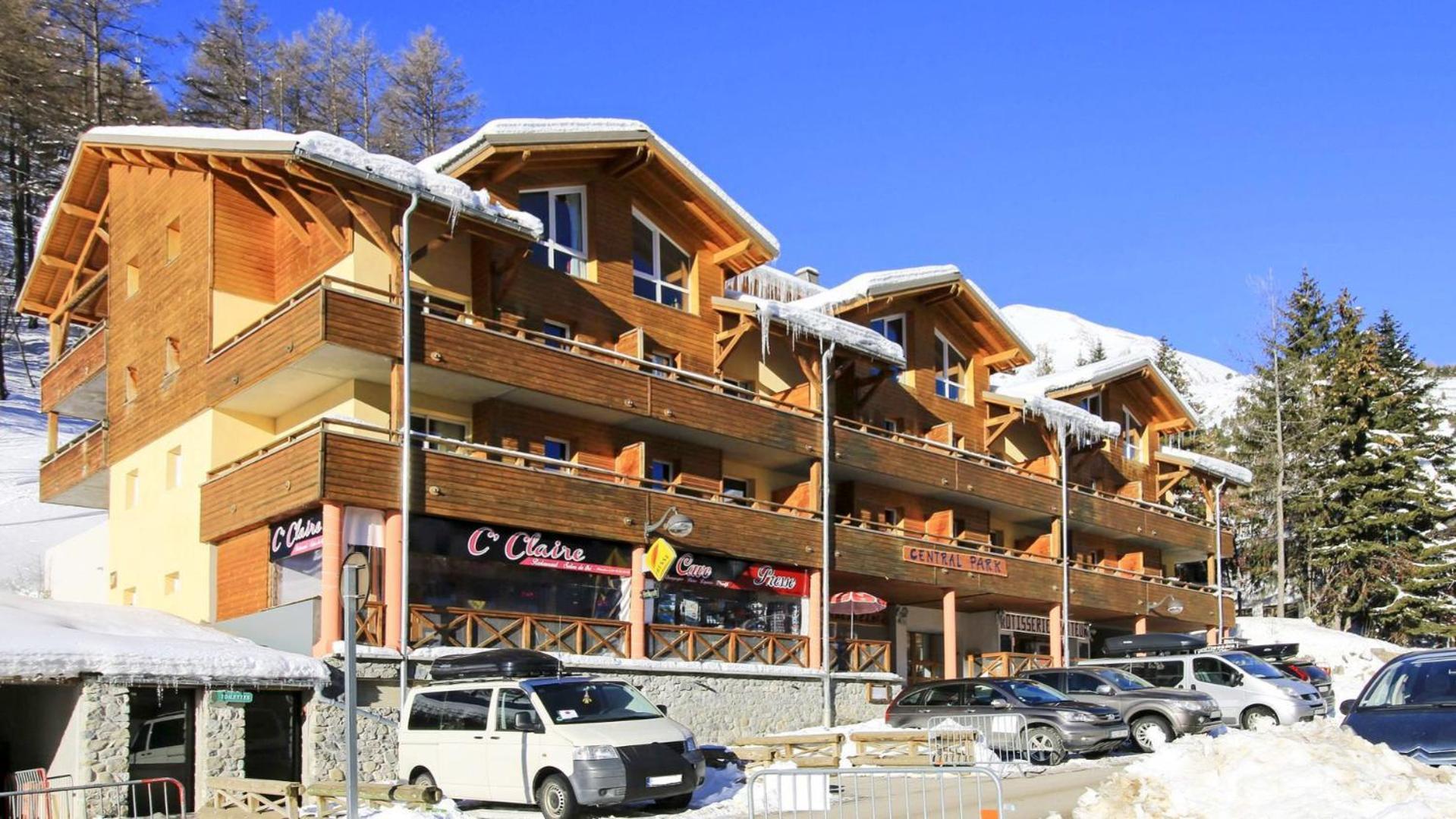 Vacanceole - Residence Central Park Allos Dış mekan fotoğraf